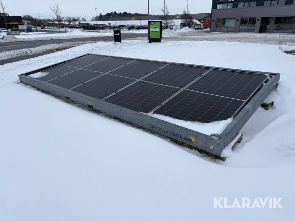 Solpanel Sinodan Solar 20 fod container