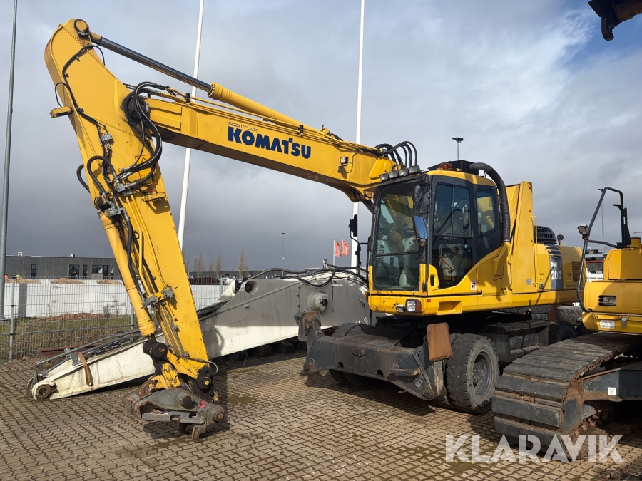 Gravemaskine Komatsu PW200-7E0