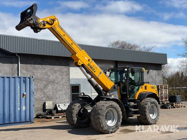 Teleskoplæsser Dieci AGRI PIVOT T90 med knækstyring og udskud