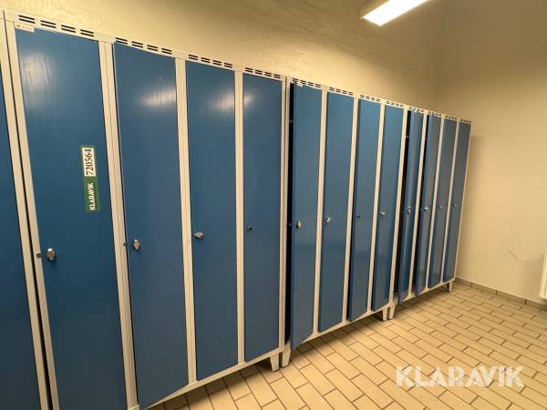 Omklædningsskabe 3 sektioner