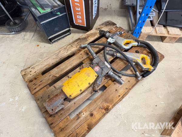 Lufthamre Atlas Copco 3 styk