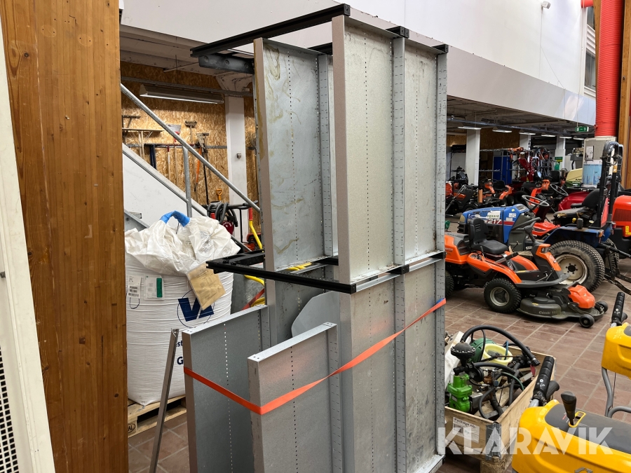 Indretning varebil reoler - 3 styk 