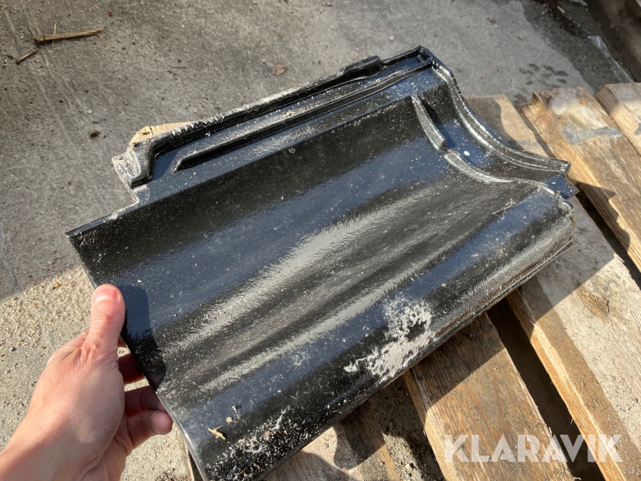 Tegl Tagsten ABC Teuto Carbon farve 2 paller