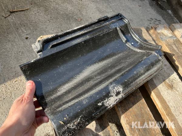 Tegl Tagsten ABC Teuto Carbon farve 2 paller