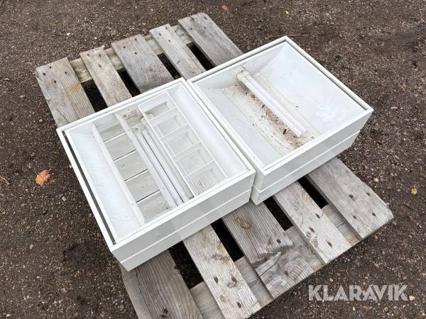 Loftlamper Louis Poulsen TRIPAR PÅBYG - 4 styk