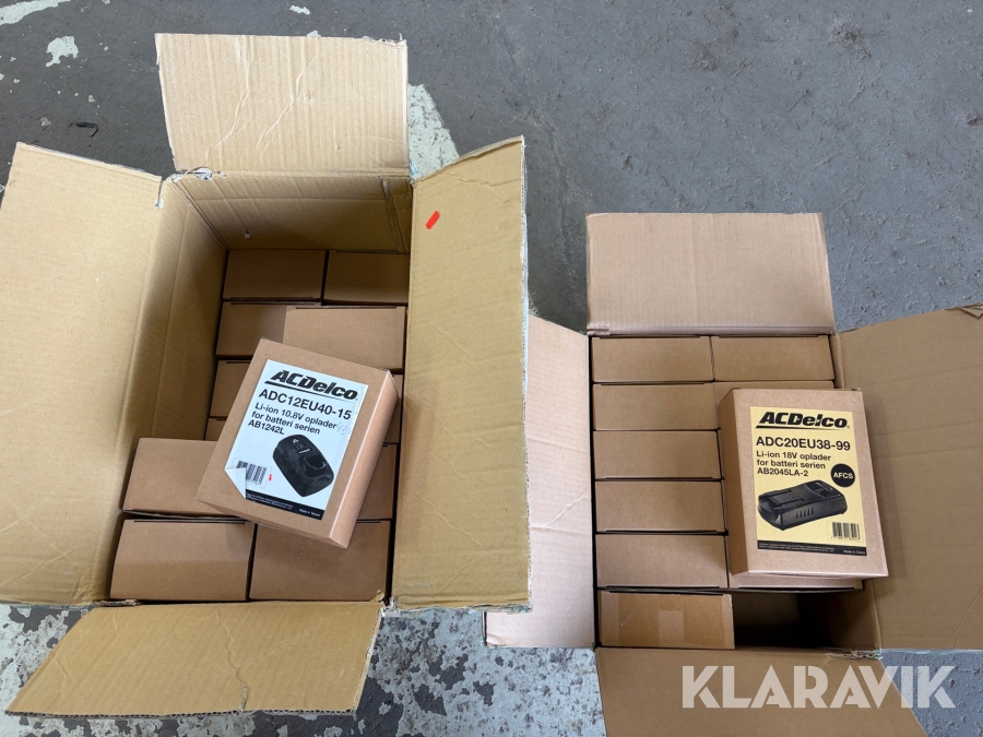 Batteriladere ACDelco 31 styk