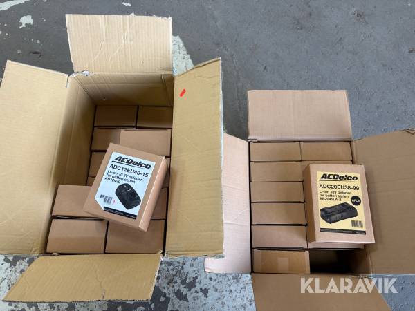 Batteriladere ACDelco 31 styk