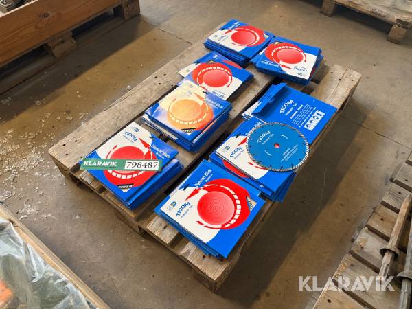 Skæreskiver TICOM Professional Tools Ø230 mm 68 styk.