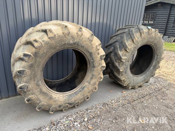 Traktordæk Pirelli TM800 600/65R28, 2 Styk uden fælge