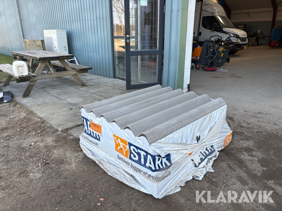 Bølgeplader Cembrit B9 mørkegrå - 30 styk.