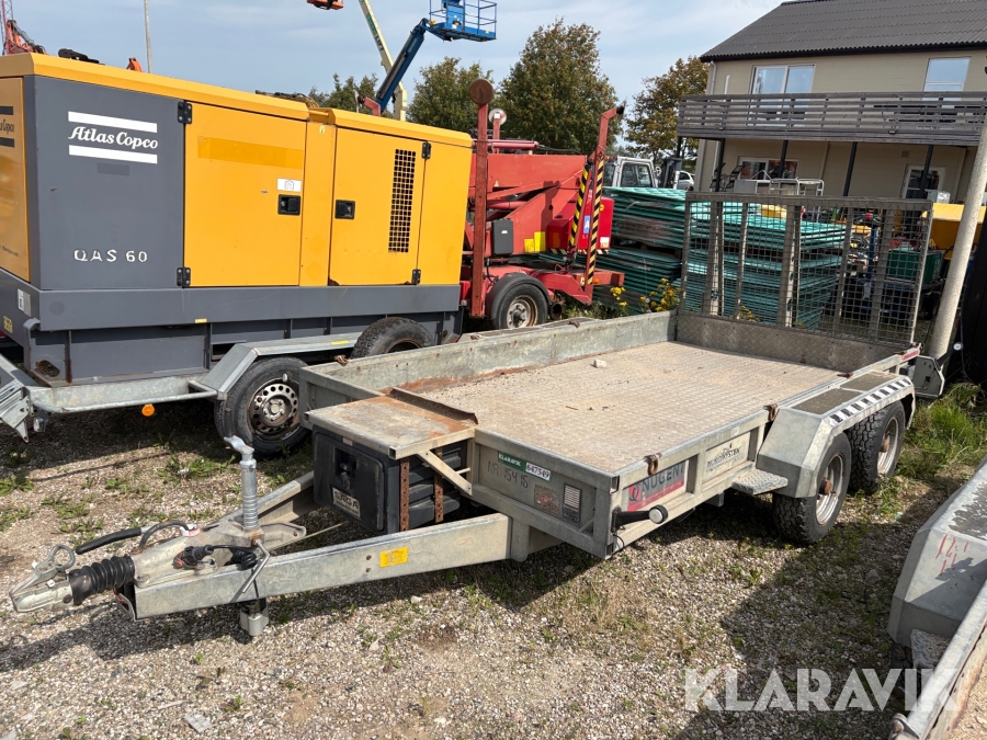 Maskintrailer Nugent 02-2. Pt126, pt3500