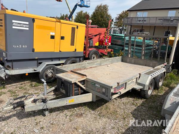 Maskintrailer Nugent 02-2. Pt126, pt3500