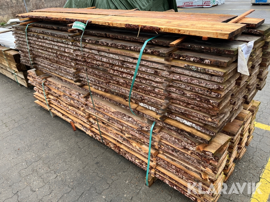 Kalmarbrædder lærketræ 100 styk.