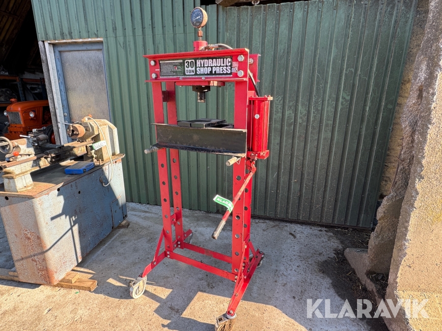 Værkstedspresse Torin Hydraulic Shop Press 30 ton