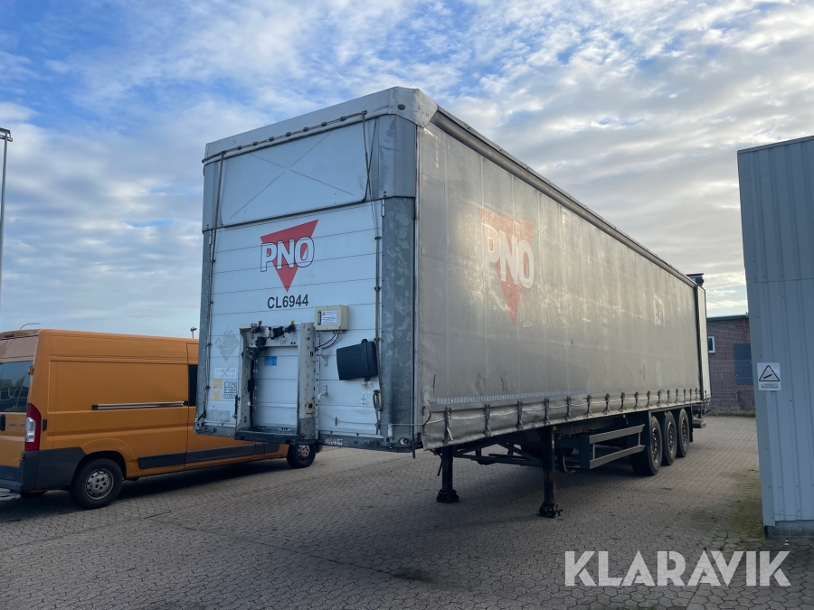 Sættevogn Schmitz Cargobull med rulletag