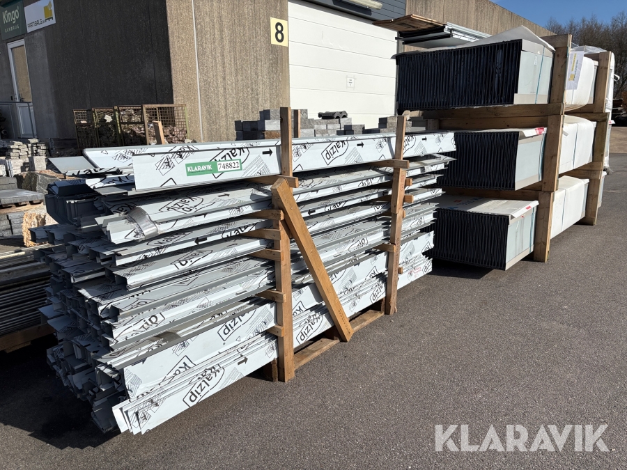 Facade og tag profiler Kalzip Clikfals C, FalZink 270 styk