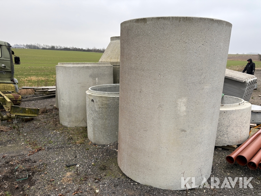 Beton rør, Vordingborg, Klaravik auktioner