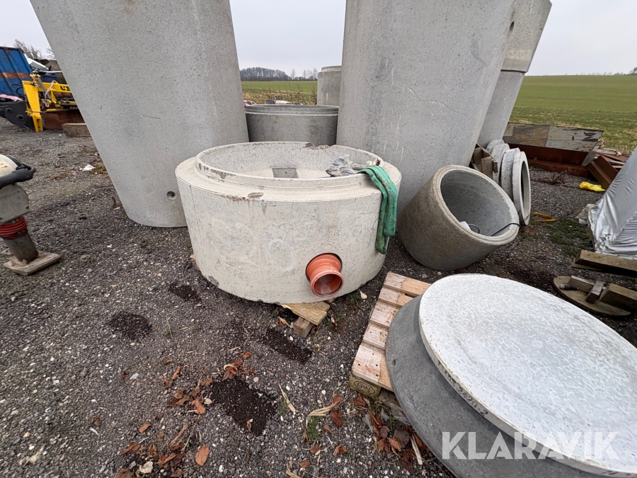 Beton rør, Vordingborg, Klaravik auktioner
