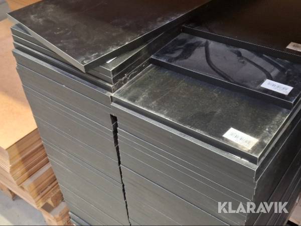 Melamin hylder Wallmann 100 styk