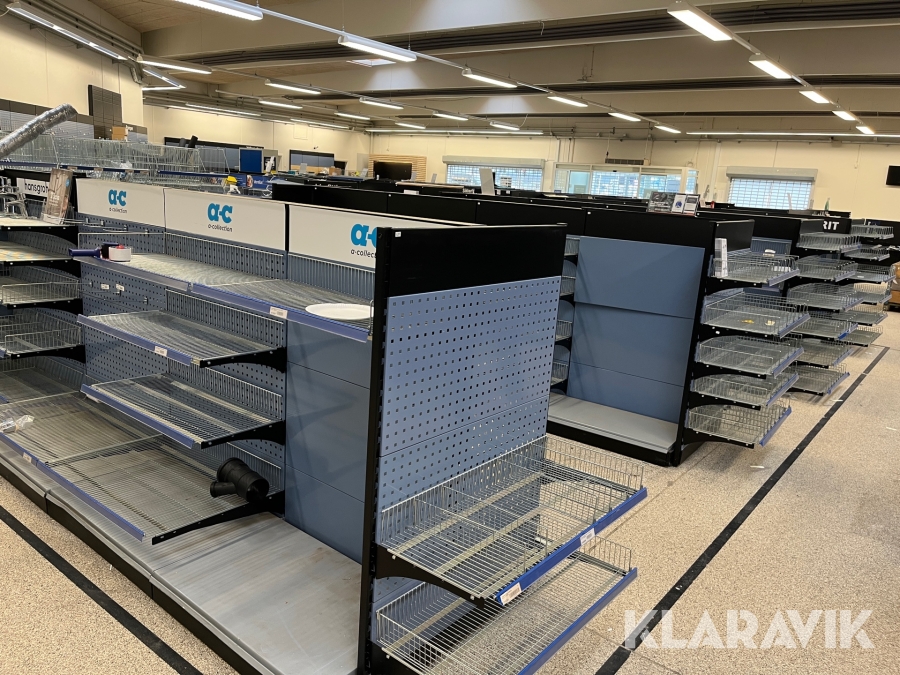 Værksteds/butik inventar