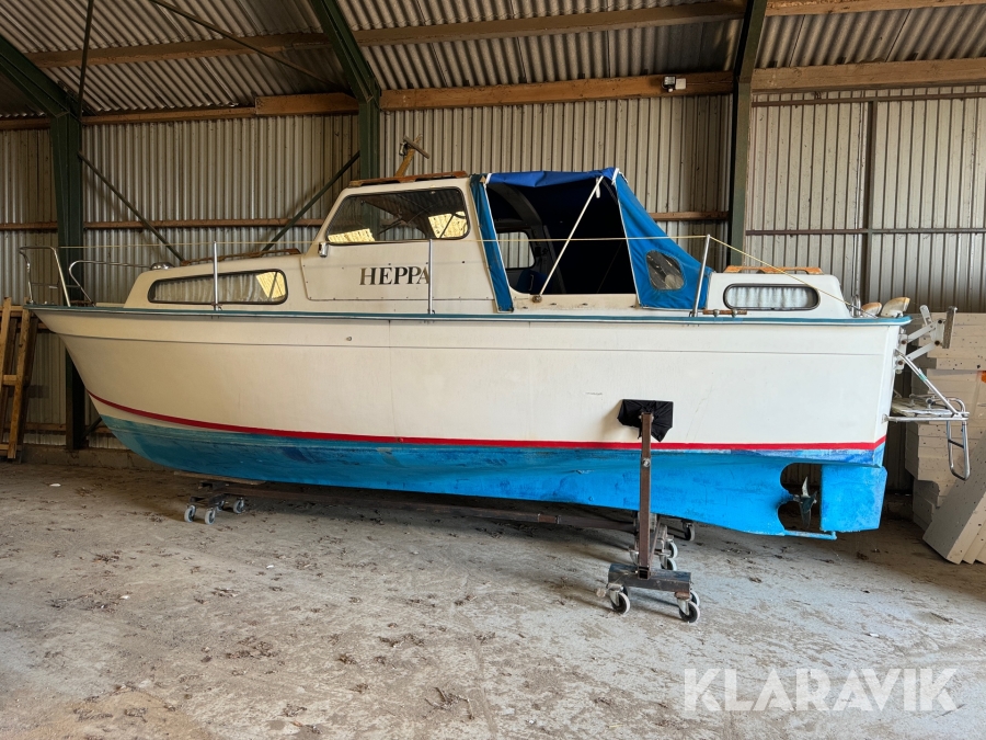 Båd Albin 25 de luxe inklusiv bådstativ