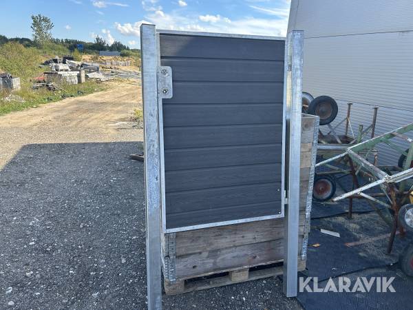 Hegns låge komposit Kirkedal Sort