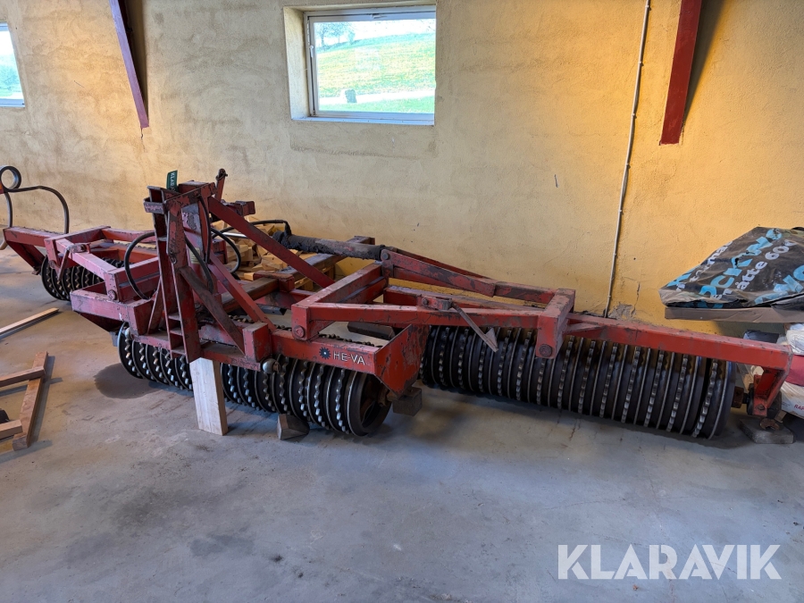 Tromle HE-VA med hydraulisk opklap