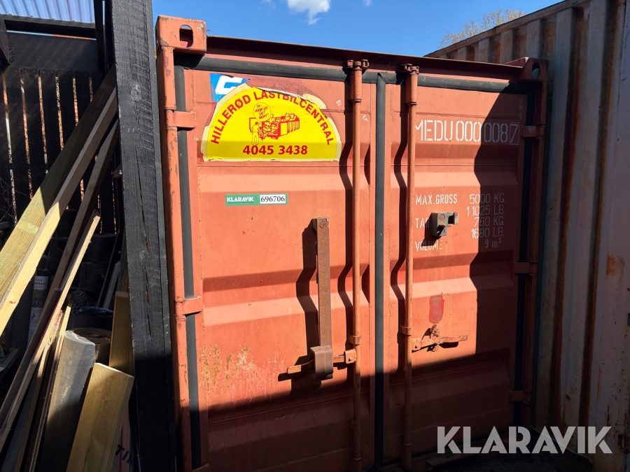 Lukket opbevarings container