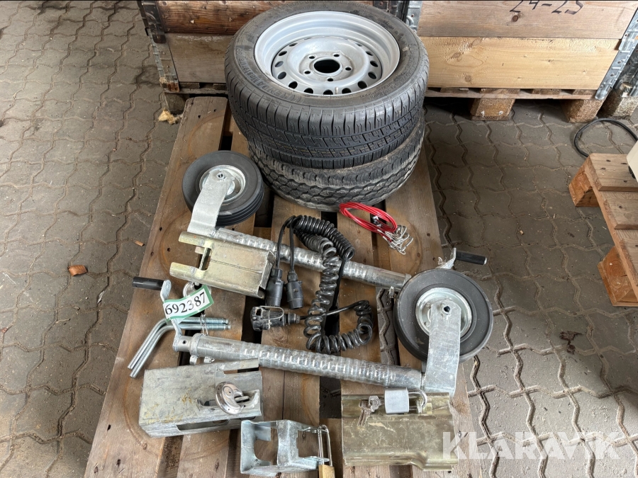 Trailer reservedele / støtteben / hjul m.m.