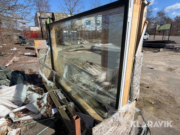 Vindues parti Cetonia -Pressglass 3-lags 