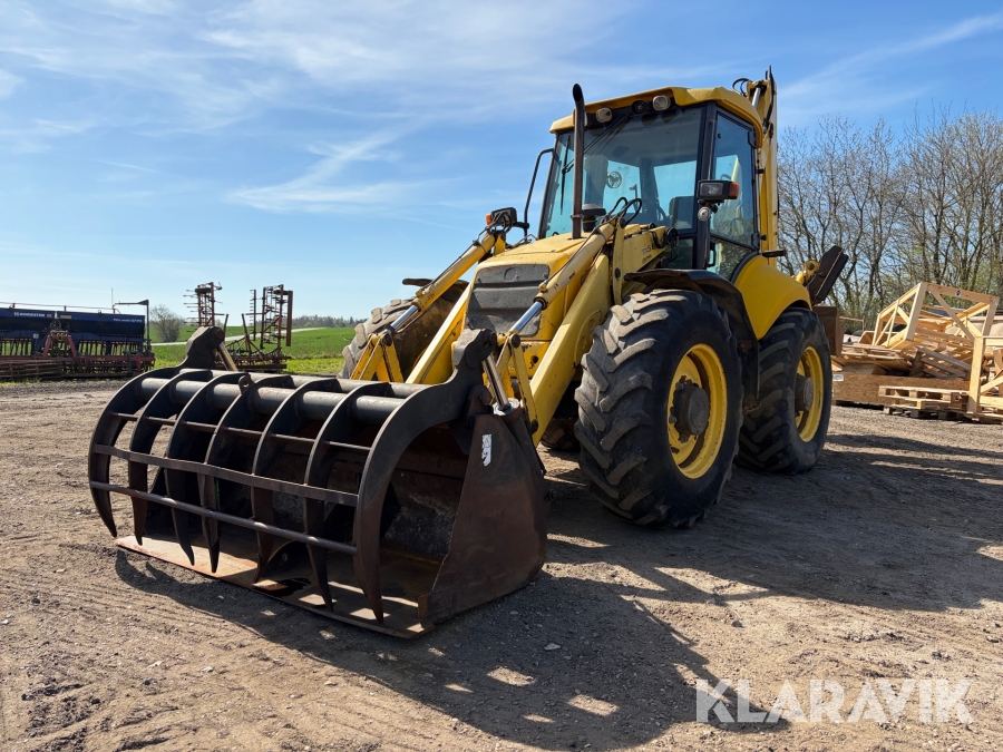 Rendegraver New Holland LB115B-4PS med euroskifte