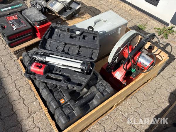 Assorteret håndværktøj Ridgid - 9 dele