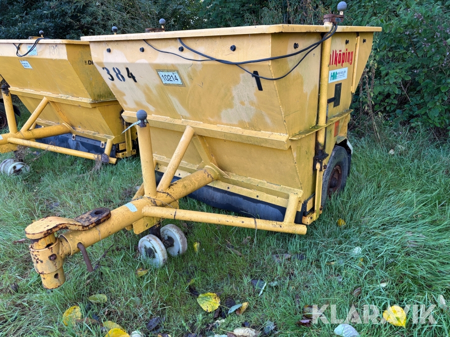 Sand/saltspreder Falköping T-12E 2 stk