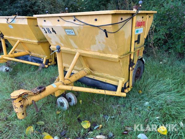 Sand/saltspreder Falköping T-12E 2 stk