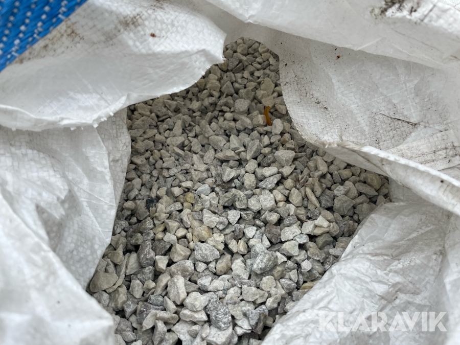 Granit skærver Hvide Granitskærver 1m3 (1500kg)