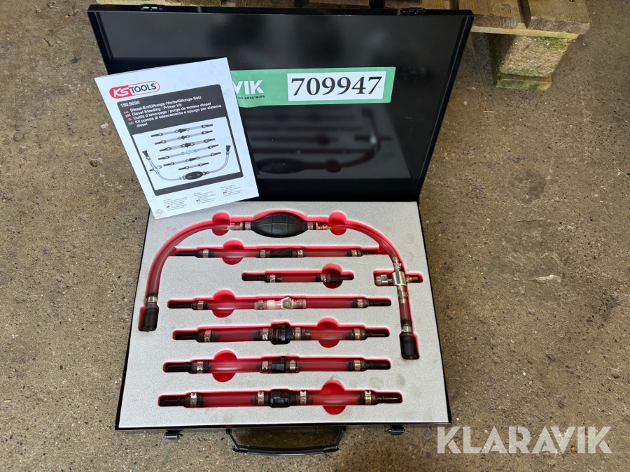 Udluftningssæt KS Tools til diesel