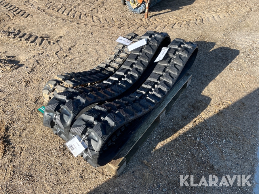 Bælter til minigraver 3 styk 