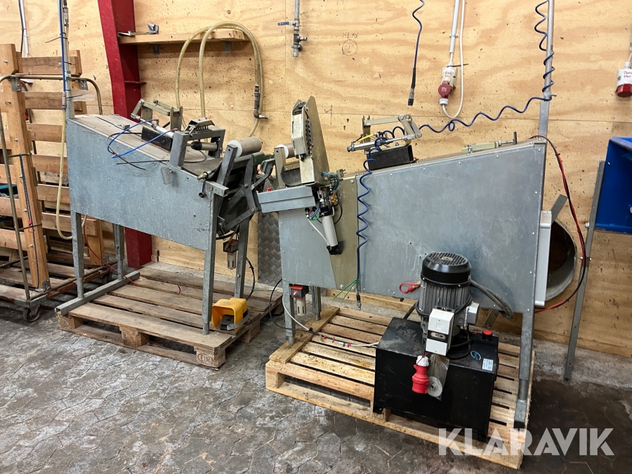 Minkmaskiner 2 styk Jasopels hydraulik station medfølger