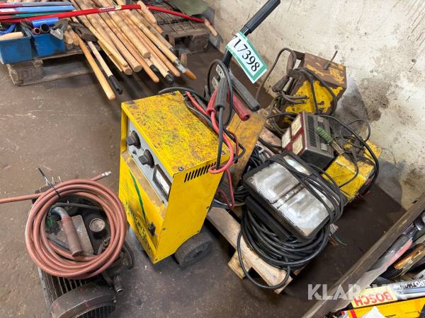 Blandet lot til værkstedet