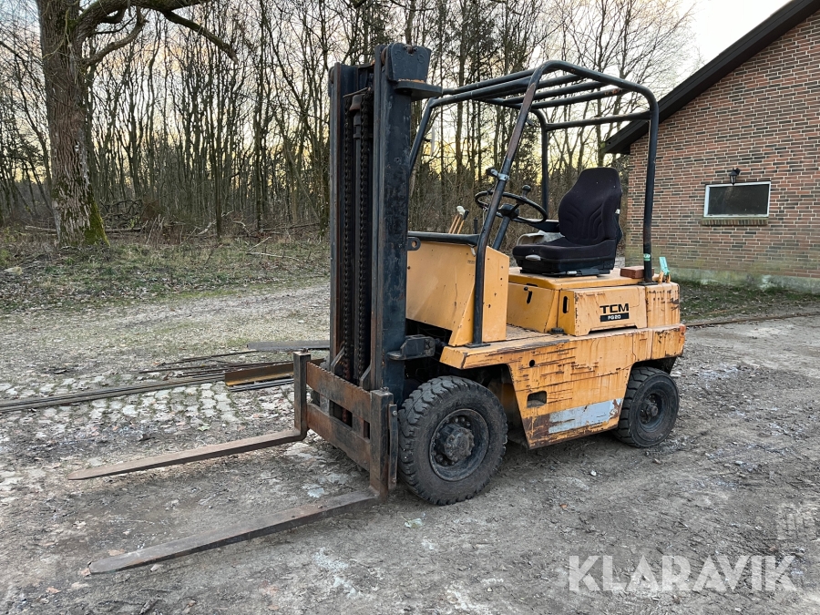 2T gas truck TCM FG 20, Herning, Klaravik auktioner