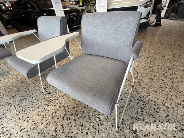 Loungestole med skriveplade Infiniti Design 5 styk