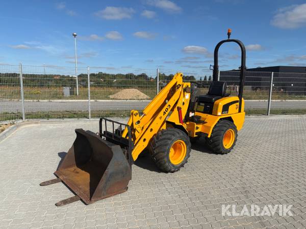 Minilæsser JCB 403 med tilbehør