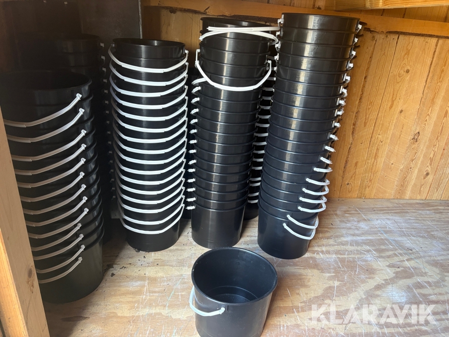 Plastspande - 130 styks