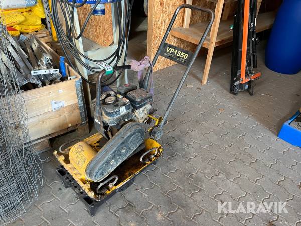 Pladevibrator Wacker VP 1550 low vib
