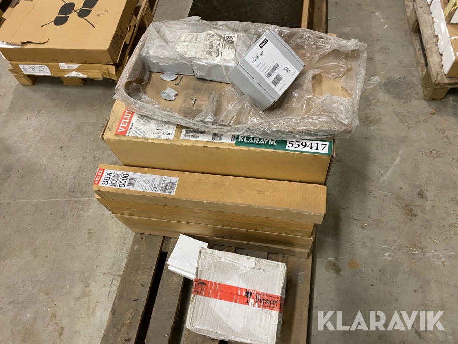 Røgmelder og styring  til brandventilation Velux lot.