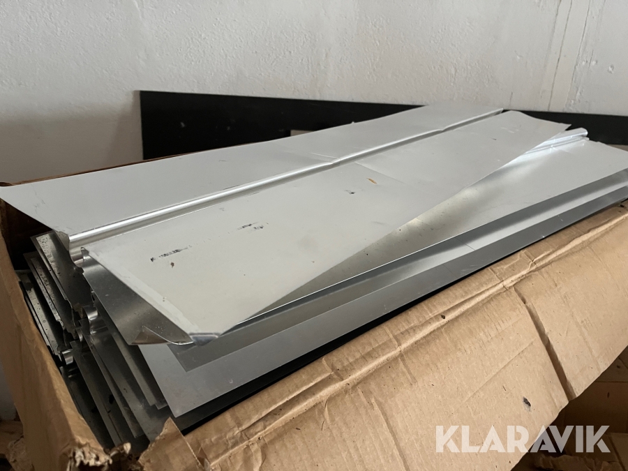  Varmefordelingsplader Enkeltplade 1000 x 280 mm med 20 mm spor 252 styk