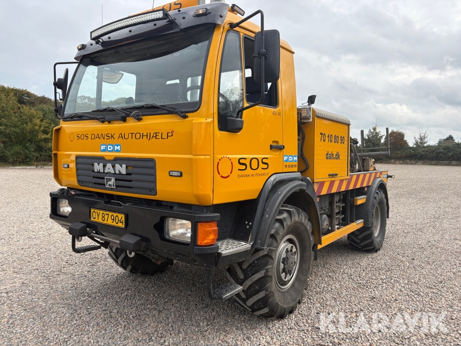 Lastbil MAN Uniman - dansk opbygning