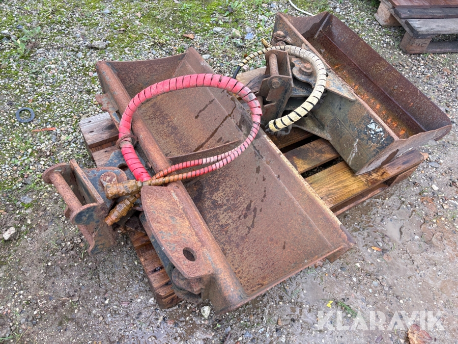 Hydraulisk kipskovl 2styk JST/Vibco