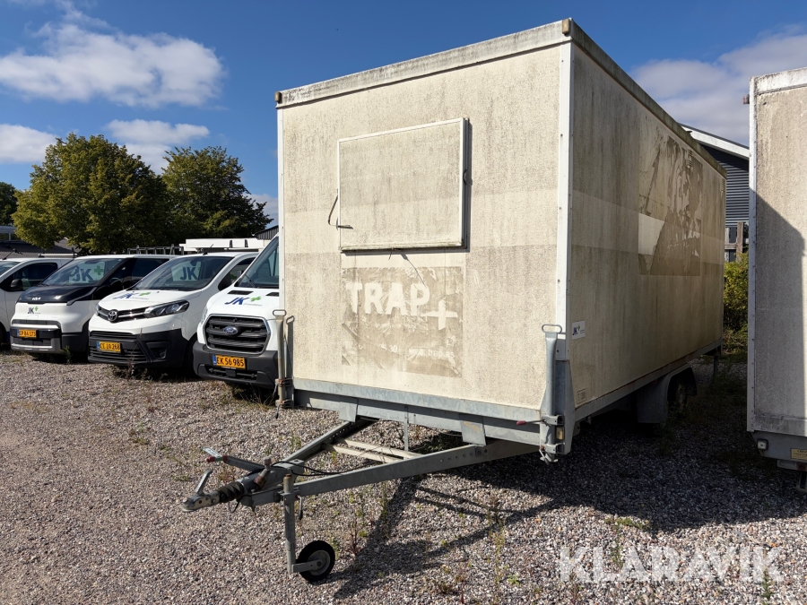 Personalevogn med Toilet Eurowagon 1300