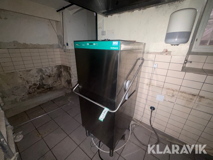 Industriopvaskemaskine Bobeck Goldbee HGS540-1. Hætteopvaskemaskine